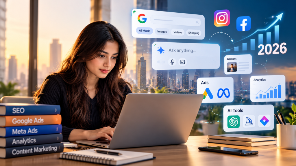 Digital marketing in 2026 trends, skills and career opportunities in India